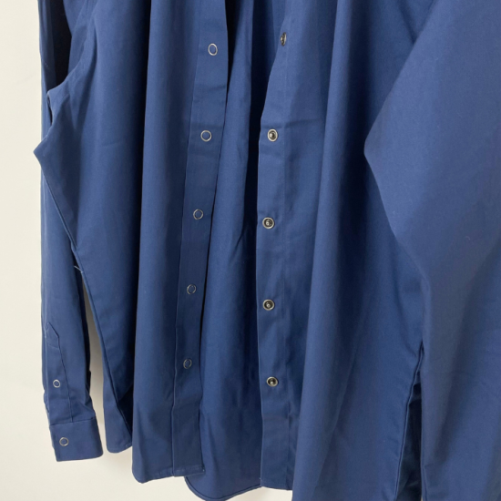 【レディース特価】オランダ警察 POLITIE ネイビー レディース ドレスシャツ 新品 -