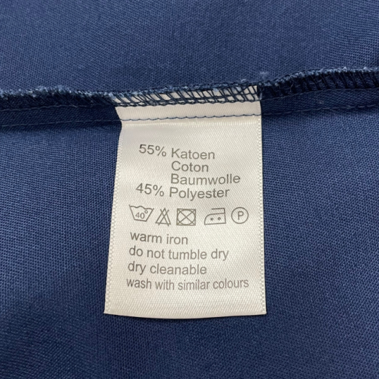 【レディース特価】オランダ警察 POLITIE ネイビー レディース ドレスシャツ 新品 -