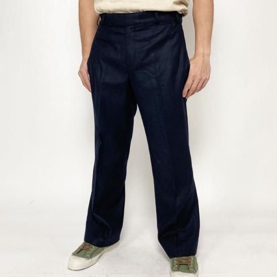 【ビッグ特価】イギリス警察 MDP/MGS ブラック ウール オフィサーパンツ 新品 232N-SB=