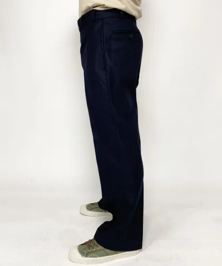 【ビッグ特価】イギリス警察 MDP/MGS ブラック ウール オフィサーパンツ 新品 232N-SB=