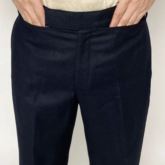 【ビッグ特価】イギリス警察 MDP/MGS ブラック ウール オフィサーパンツ 新品 232N-SB=