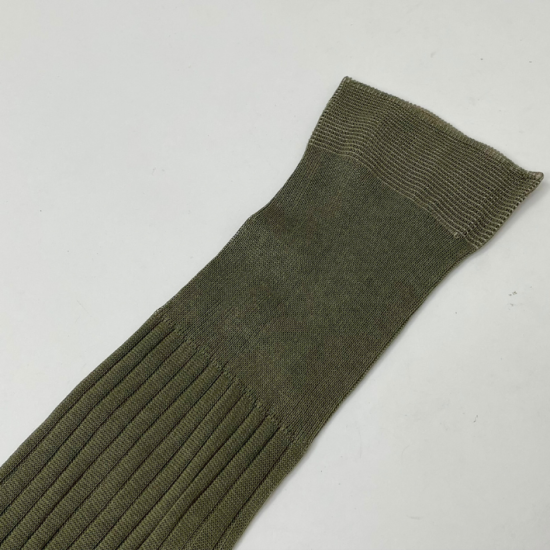 【2カラー】イタリア軍 マココットン ロングソックス 新品 68N-