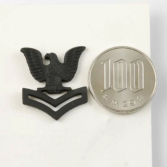 アメリカ海軍 U.S.NAVY ブラック 襟章 新品 17NC-