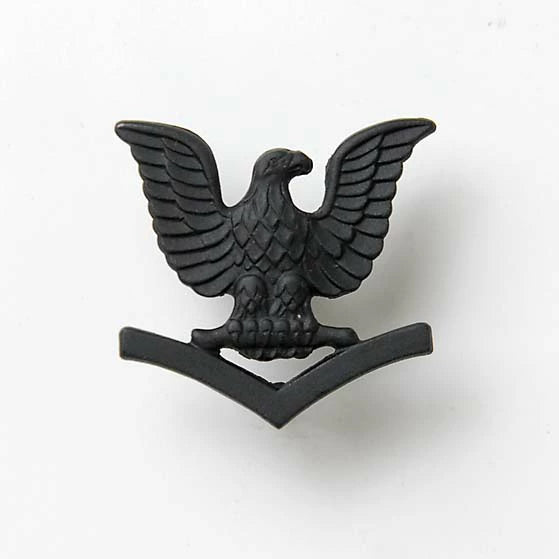 アメリカ海軍 U.S.NAVY ブラック 襟章 新品 17NE-