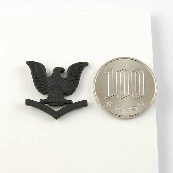 アメリカ海軍 U.S.NAVY ブラック 襟章 新品 17NE-