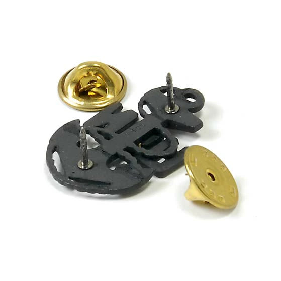 アメリカ海軍 U.S.NAVY ブラック イカリバッジ 新品 17NG-