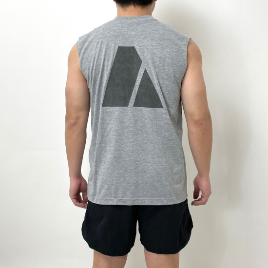 アメリカ軍 U.S.ARMY グレー 前期型 IPFU リメイク マッスルTシャツ USED T45UMC-