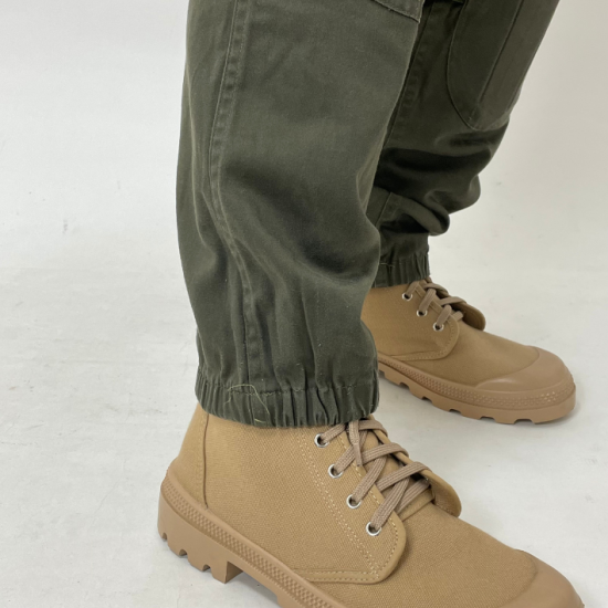 イタリア軍 OD ニーパッド付 コンバットパンツ USED 701U=