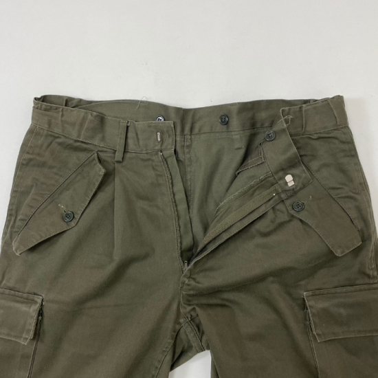 イタリア軍 OD ニーパッド付 コンバットパンツ USED 701U=