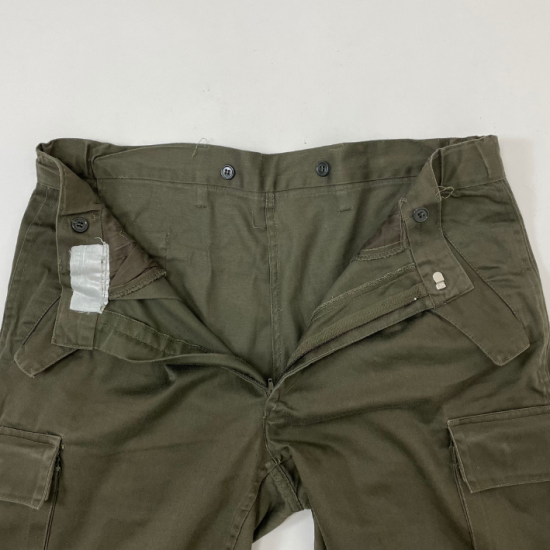 イタリア軍 OD ニーパッド付 コンバットパンツ USED 701U=