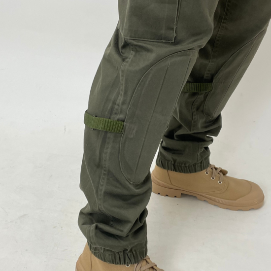 イタリア軍 OD ニーパッド付 コンバットパンツ USED 701U=