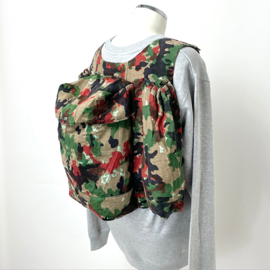 スイス軍 アルペンカモ リメイク バックパック USED 342U=
