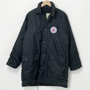 【1点物】イギリス・サセックス警察 SUSSEX POLICE Volunteer Cadet Corps ブラック PVC ウォータープルーフパーカー USED Mサイズ UK223