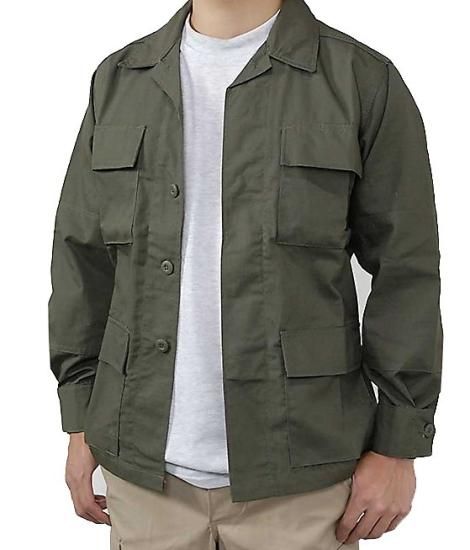 U.S. OD リップストップ コンバットジャケット 新品 A1GN-USA=