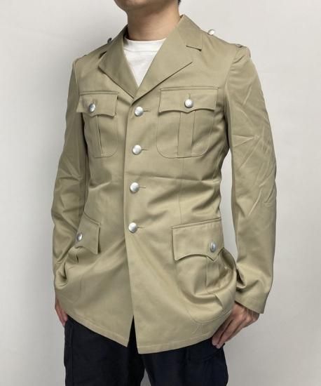 ドイツ軍 カーキ トロピカル サービスジャケット ニアニュー G33N2