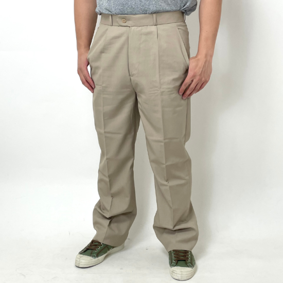 フランス軍 ベージュ トロピカル オフィサーパンツ 新品 405N=