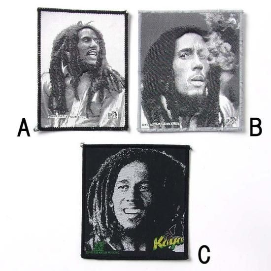 BOB MARLEY/ボブ・マーリー ビンテージ レゲエワッペン 新品 BOB-
