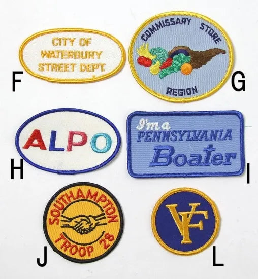 アメリカン ビンテージ カンパニーワッペン 新品 COM6-