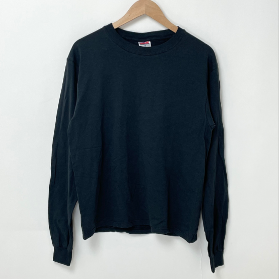 【訳あり】U.S. ブラック SOFFE 長袖Tシャツ 新品 T56LND=