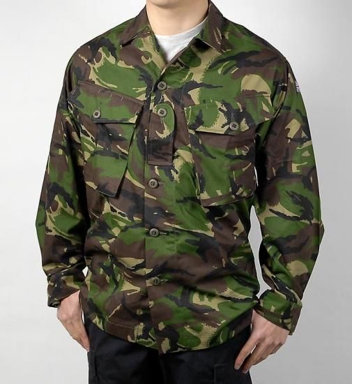 イギリス軍 DPM カモフラージュ コンバットジャケット ニアニュー B23N2=