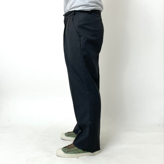 ドイツ軍 ダークグレー オフィサーパンツ USED 327GU=