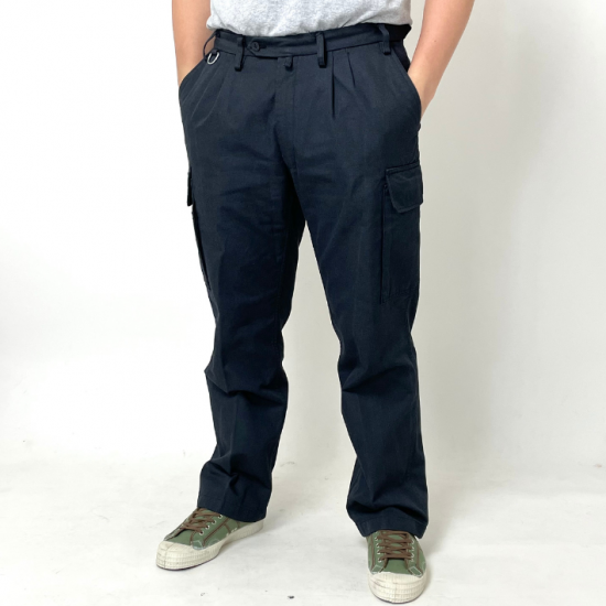 ドイツ軍消防隊 ダークグレー アラミド カーゴパンツ BランクUSED 329U2=