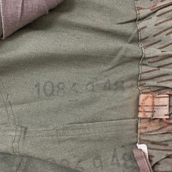 旧東ドイツ軍 NVA レインドロップカモ ダブルニー カーゴパンツ 新品 =