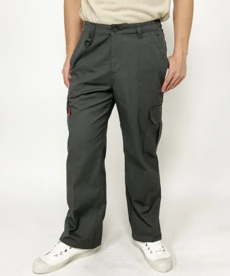 イギリス郵便 Royal Mail ダークグレー ワークパンツ USED 230U=