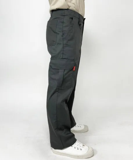 イギリス郵便 Royal Mail ダークグレー ワークパンツ USED 230U=