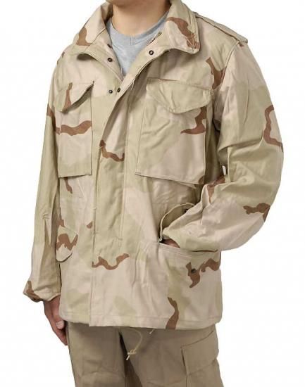 アメリカ軍 3カラーデザートカモ M-65 フィールドジャケット 上質USED A7N3