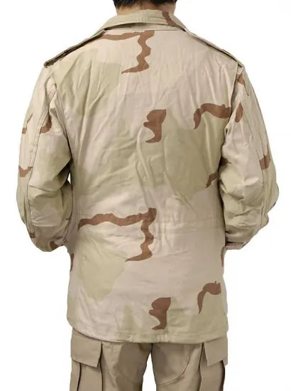 アメリカ軍 3カラーデザートカモ M-65 フィールドジャケット 上質USED A7N3