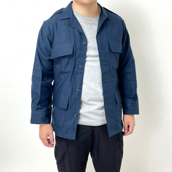 ギリシャ軍 ロイヤルネイビー 4ポケット ワークジャケット 新品 =