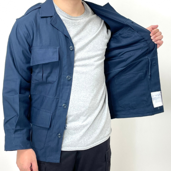 ギリシャ軍 ロイヤルネイビー 4ポケット ワークジャケット 新品 =
