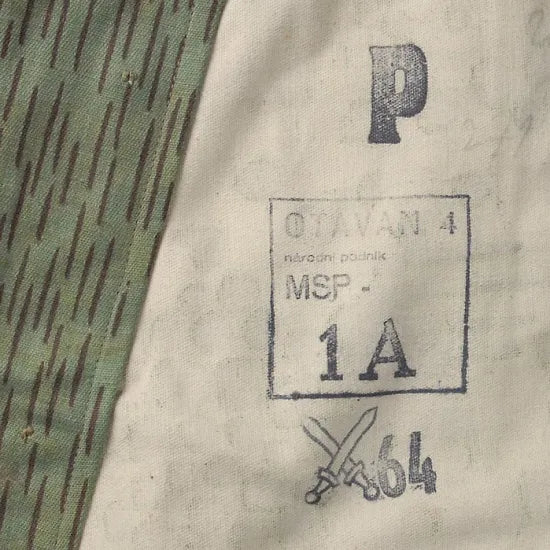 チェコ軍 レインドロップカモ M-60 パーカー フード付 新品 469NH