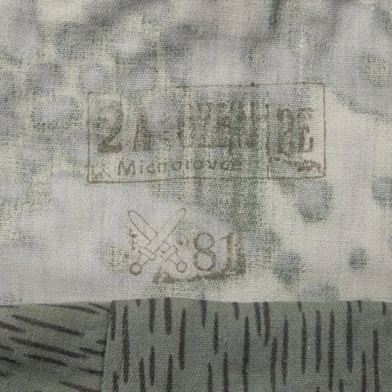 チェコ軍 レインドロップカモ M-60 パーカー フード付 新品 469NH