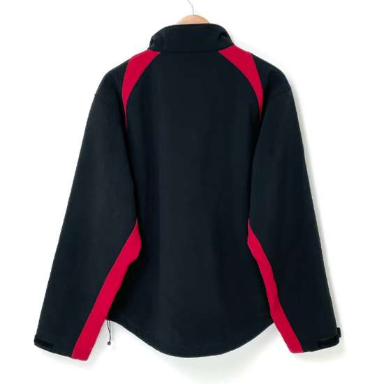 【1点物】イギリス軍 4 RIFLES ダークグリーン ソフトシェルジャケット Lサイズ USED UK237