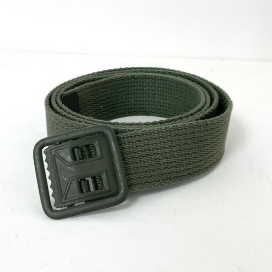 フランス軍 OD オープンバックル キャンバスベルト 新品 40GN-