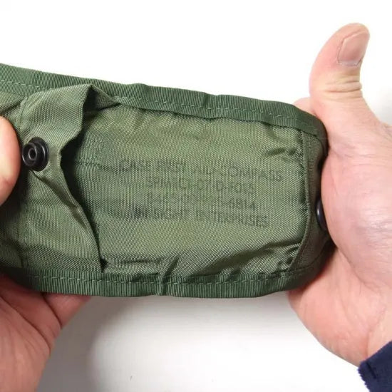 アメリカ軍 OD ファーストエイド コンパスケースポーチ 新品 45N-