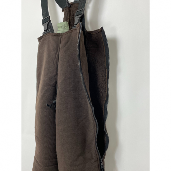 【訳あり】アメリカ軍 ブラウン ECWCS GEN1 パイルフリース ベアオーバーオール 新品