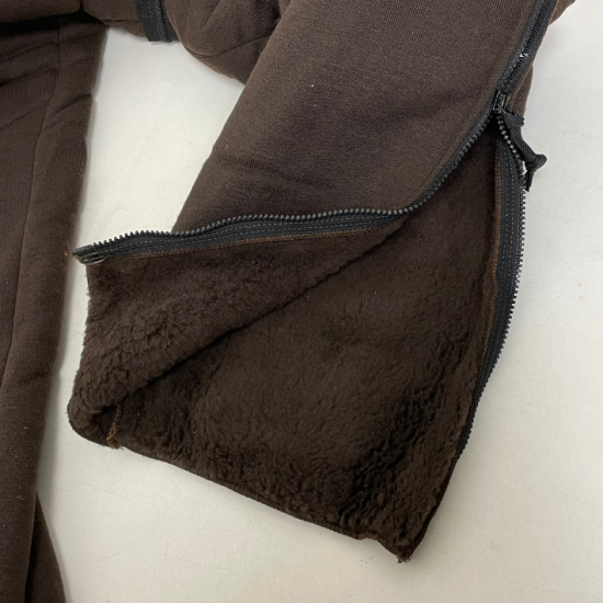 【訳あり】アメリカ軍 ブラウン ECWCS GEN1 パイルフリース ベアオーバーオール 新品