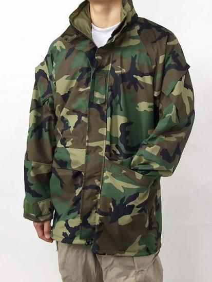 アメリカ海兵隊 U.S.M.C. ウッドランドカモ GORE-TEX/ゴアテックス ECWCS Gen2 パーカー BランクUSED 404U2-SP