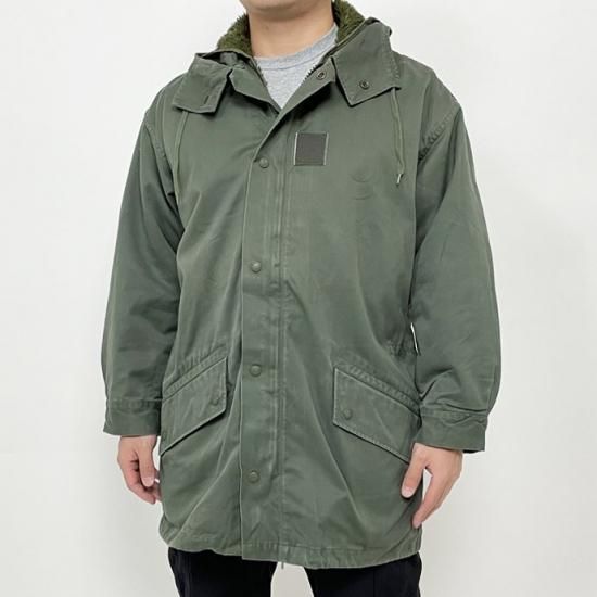 フランス軍 OD HBT F-1 パーカー シェル単体 BランクUSED 420U2-SHELL