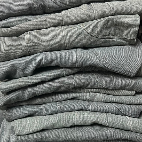 ビッグ特価、スイス軍 前期型 デニム ワークパンツ メタルボタン USED 786VU