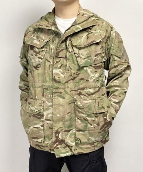 イギリス軍 MTP PCS ウィンドプルーフ コンバット スモックパーカー パッチ付 USED 430UW