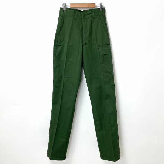 【スモール特価】ベルギー軍 グリーン ファティーグパンツ 新品 765N-SB=