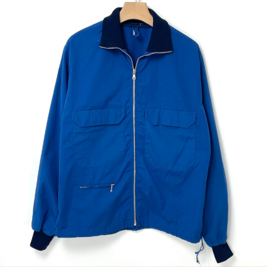 スウェーデン軍 ブルー フィジカルトレーニング トラックジャケット USED W15U=