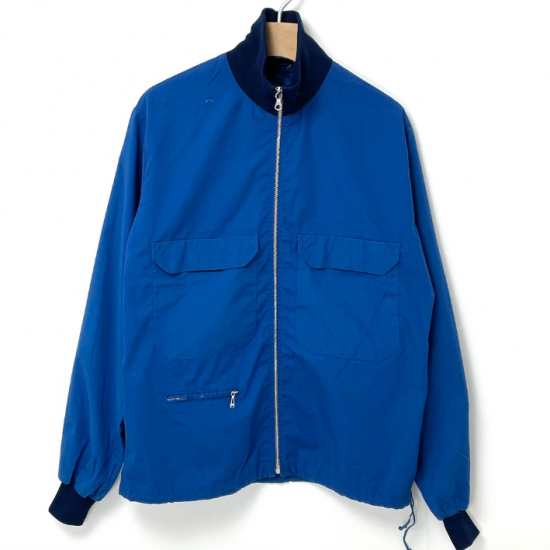 スウェーデン軍 ブルー フィジカルトレーニング トラックジャケット USED W15U=