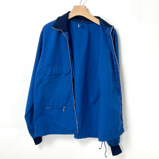 スウェーデン軍 ブルー フィジカルトレーニング トラックジャケット USED W15U=