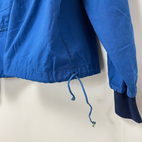 スウェーデン軍 ブルー フィジカルトレーニング トラックジャケット USED W15U=