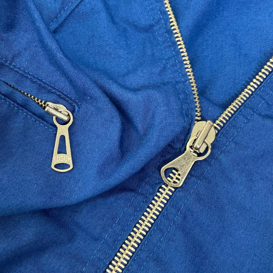 スウェーデン軍 ブルー フィジカルトレーニング トラックジャケット USED W15U=